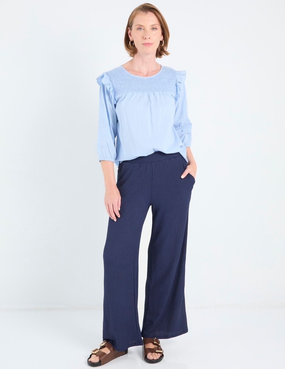 Pantalón relaxed loose para mujer 5