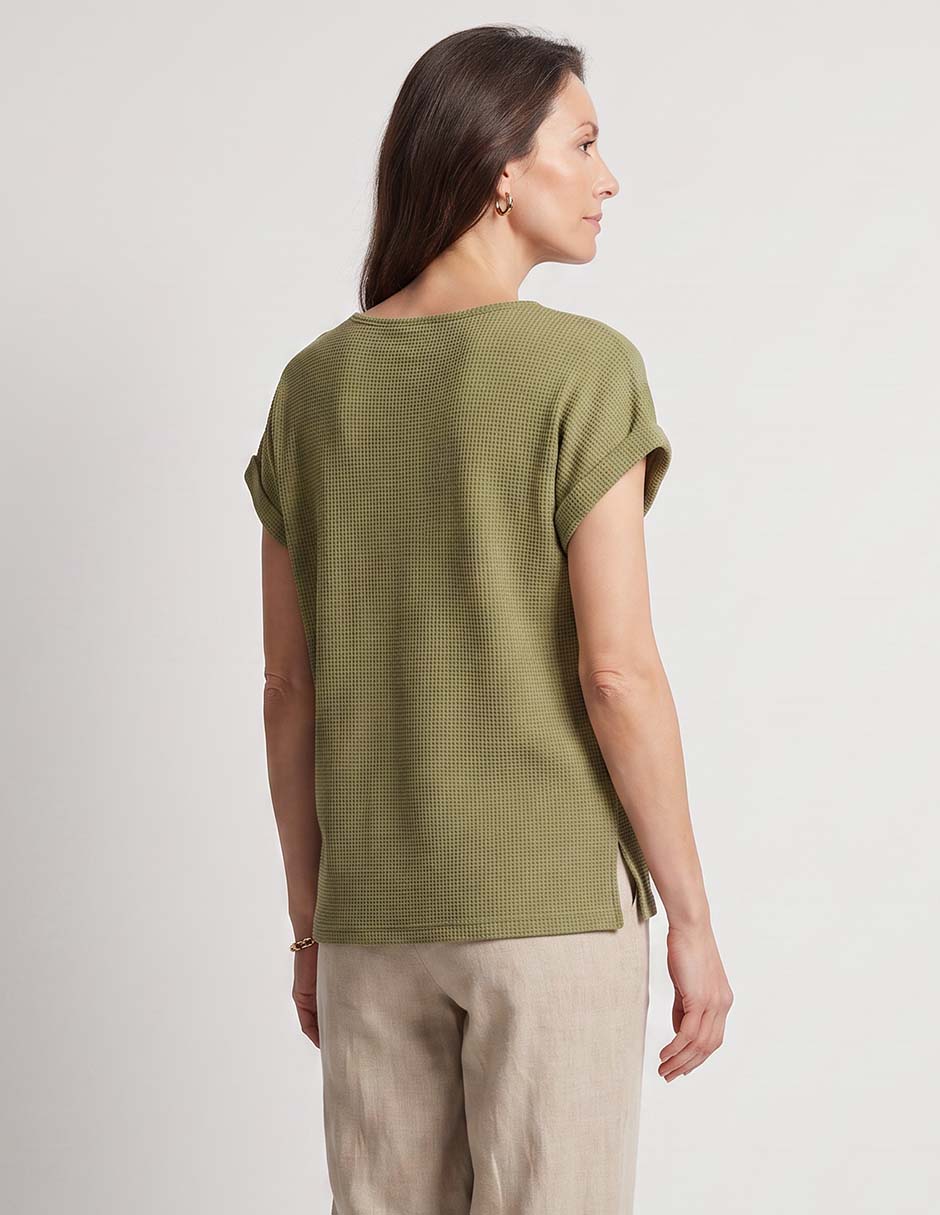 Blusa manga corta para mujer 2