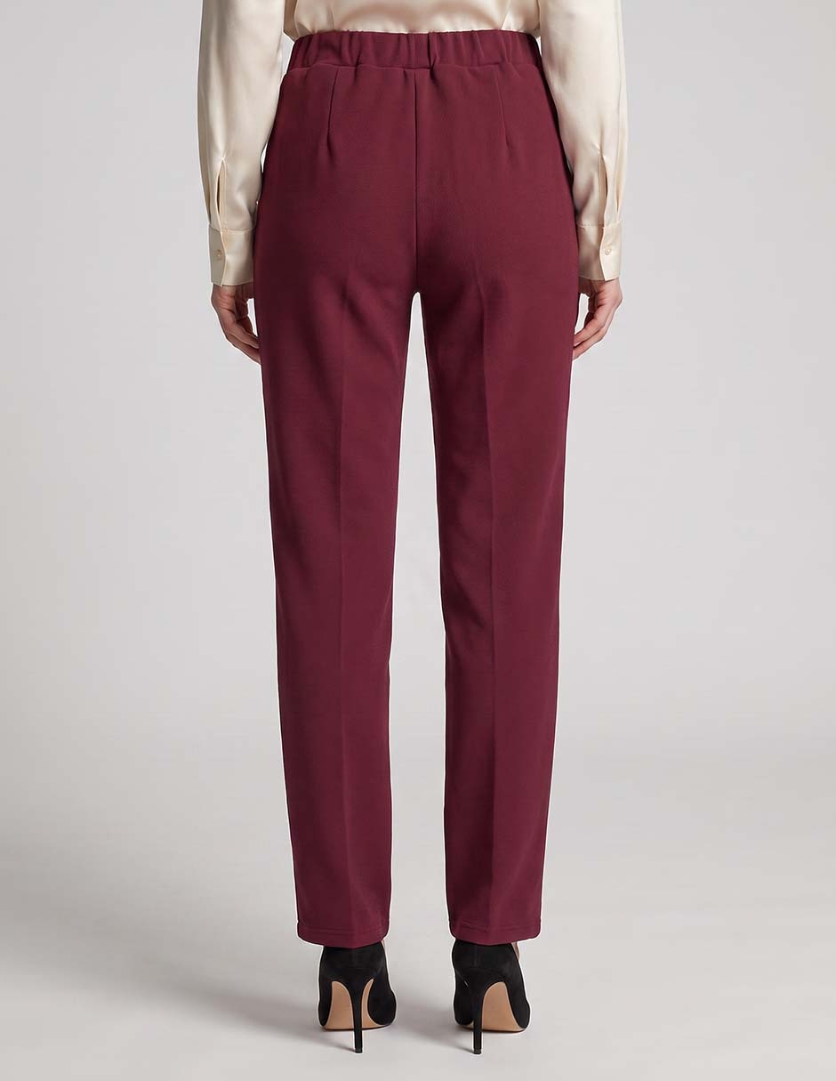 Pantalón de vestir recto para mujer 3