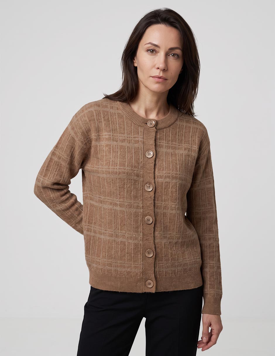 Suéter cuello redondo para mujer Suéter cuello redondo para mujer