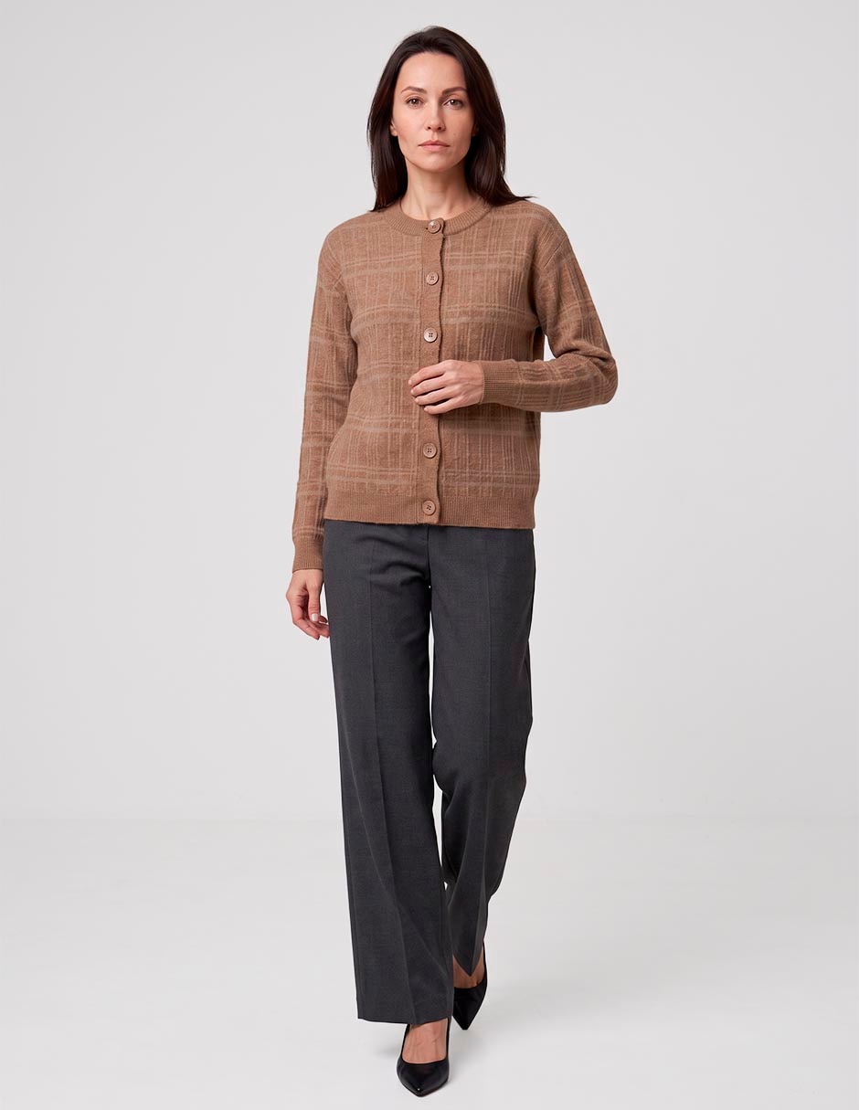 Suéter cuello redondo para mujer 3