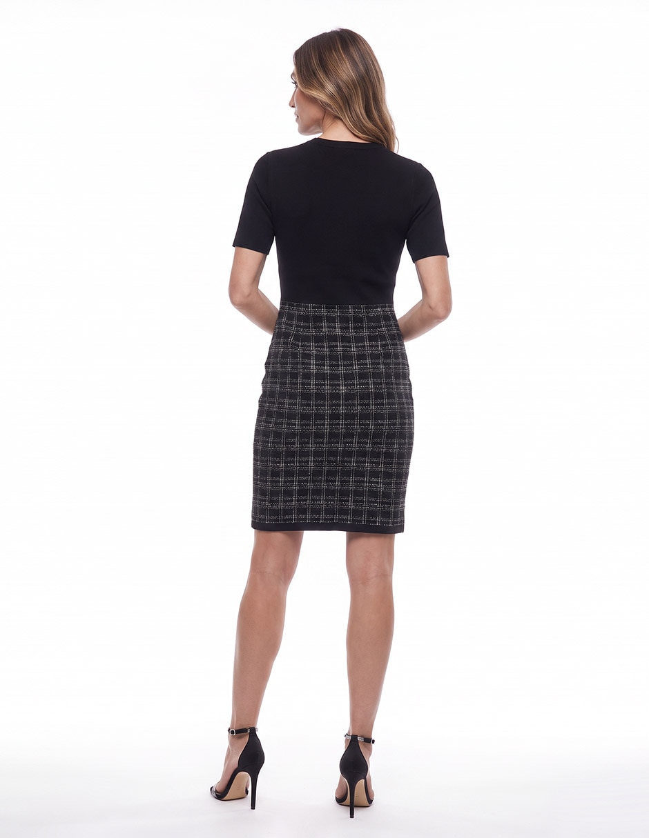 Vestido arriba de la rodilla casual para mujer 2