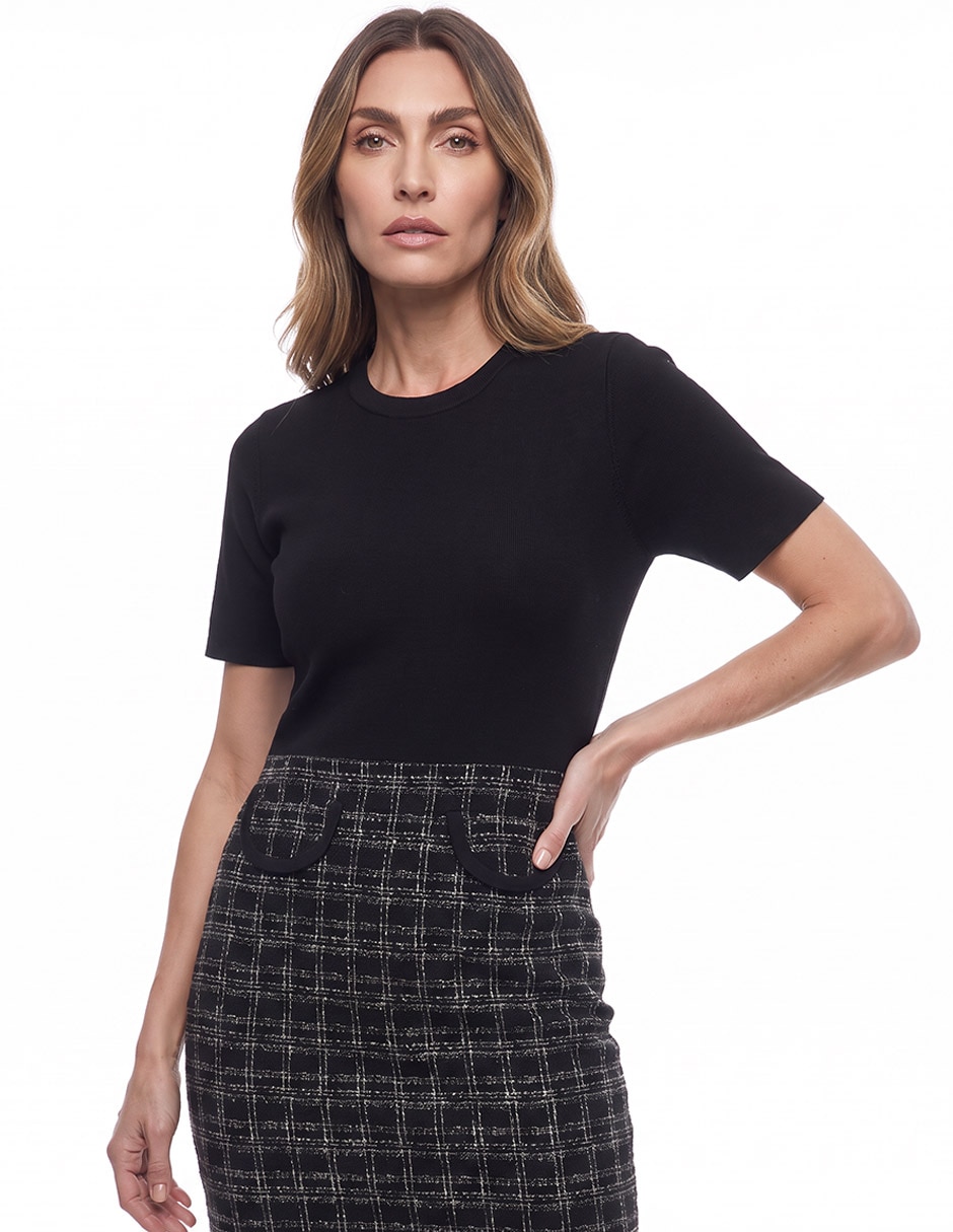 Vestido arriba de la rodilla casual para mujer 3