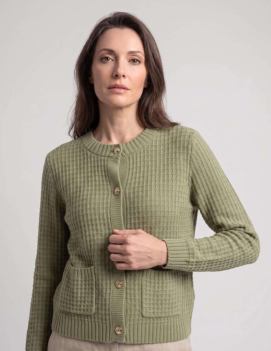 Suéter cuello redondo para mujer 3