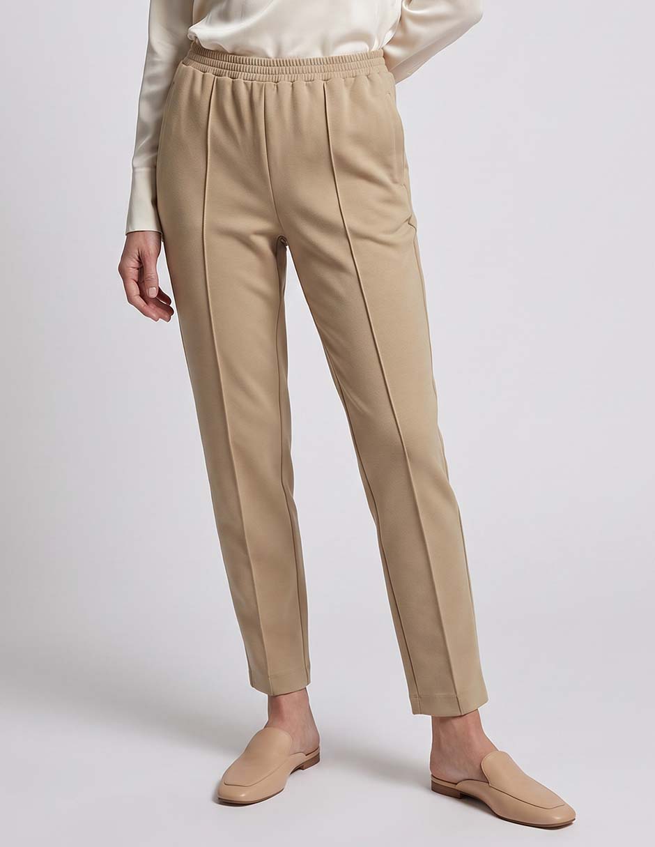 Pantalón de vestir recto para mujer 1