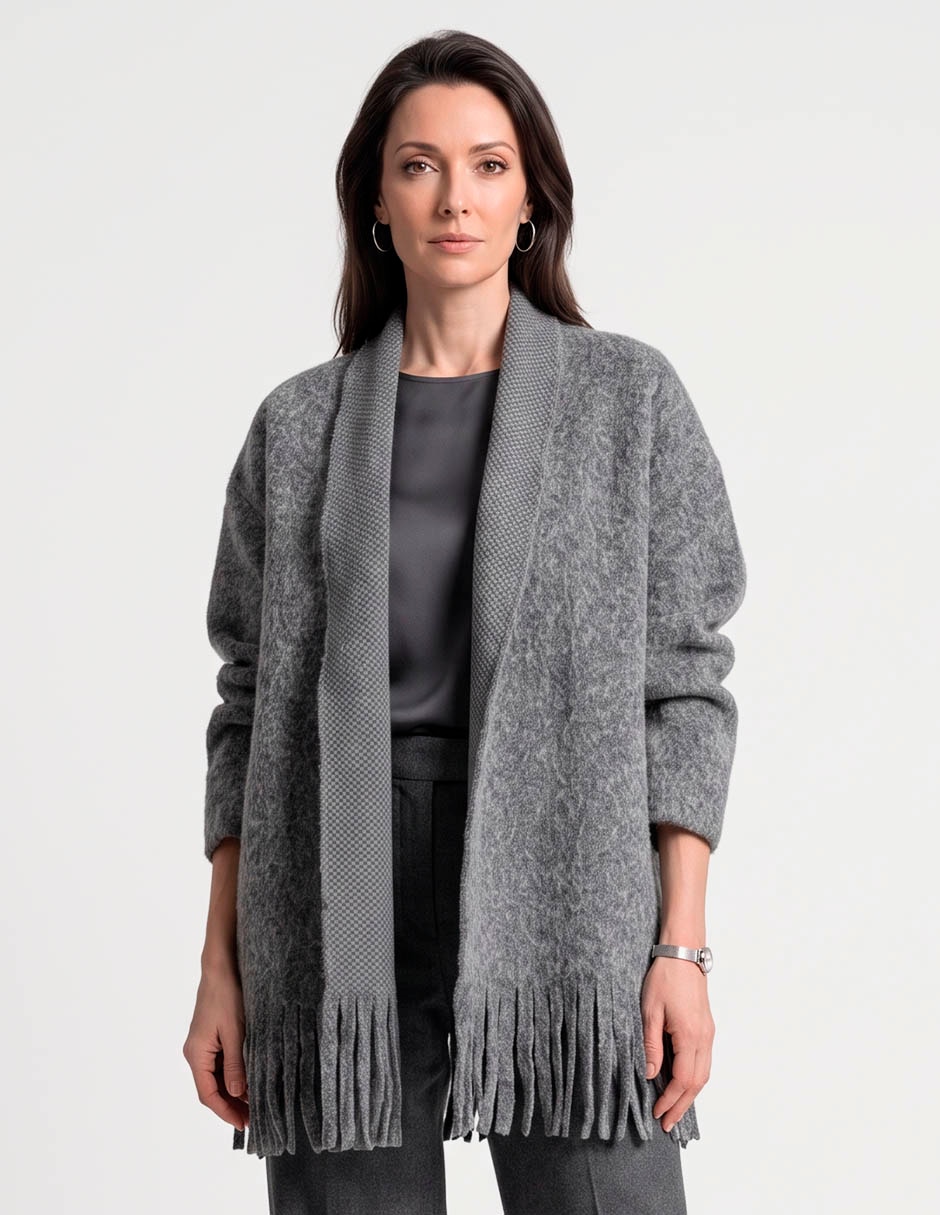 Suéter cuello abierto para mujer