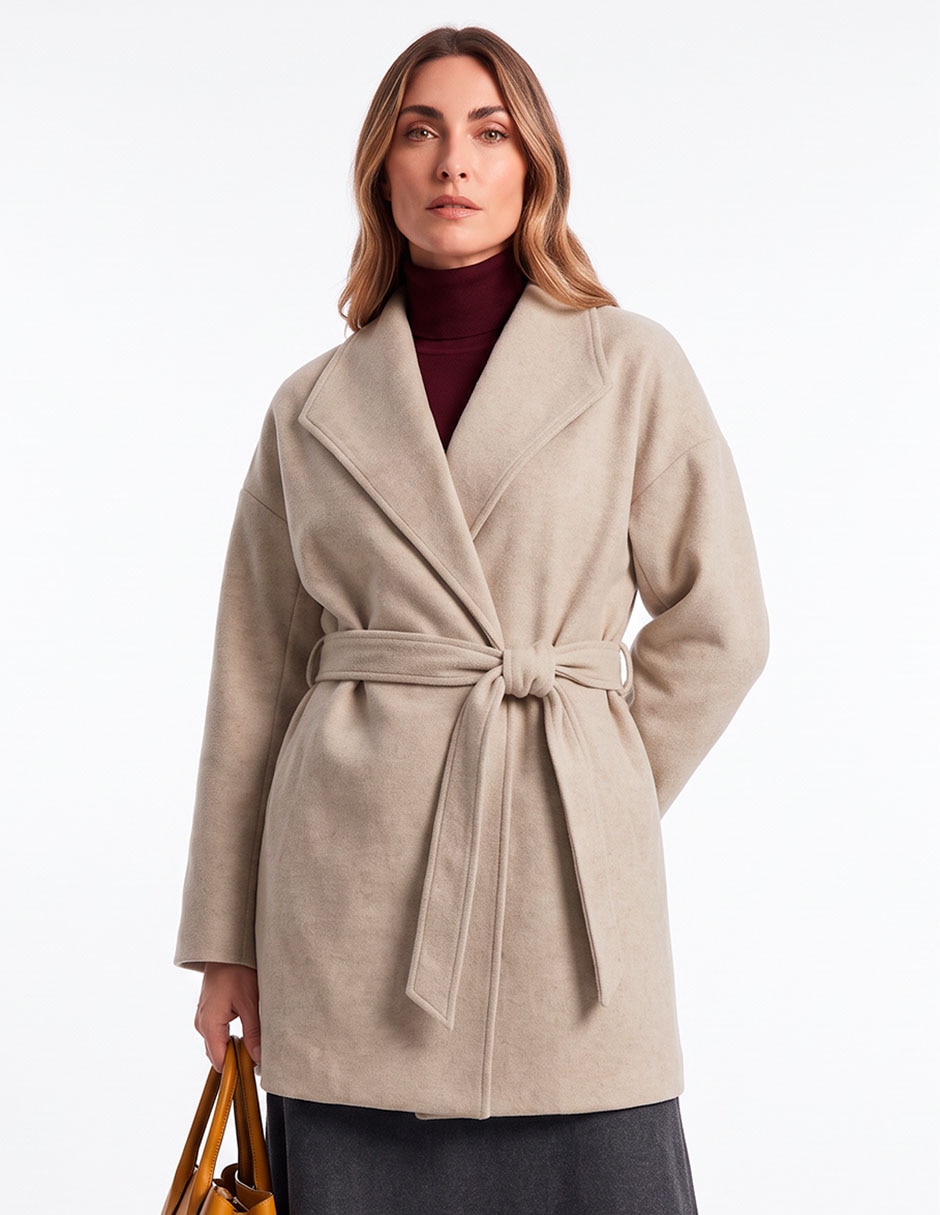 Abrigo cruzado para mujer Abrigo cruzado para mujer