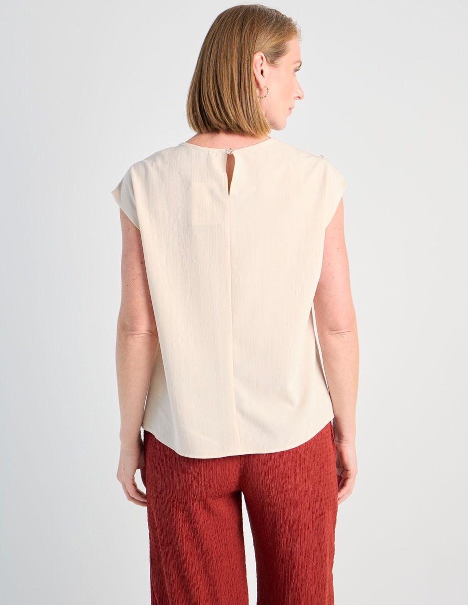 Blusa manga corta para mujer 2