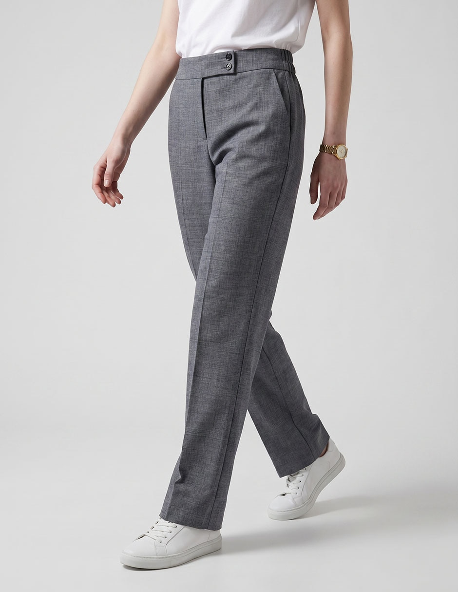 Pantalón de vestir slim para mujer Pantalón de vestir slim para mujer