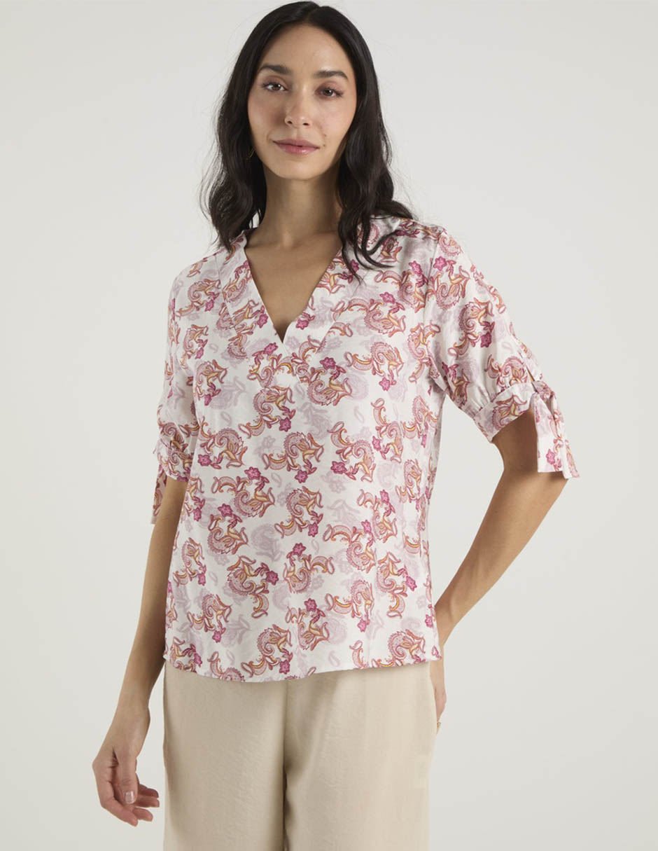 Blusa manga corta para mujer Blusa manga corta para mujer