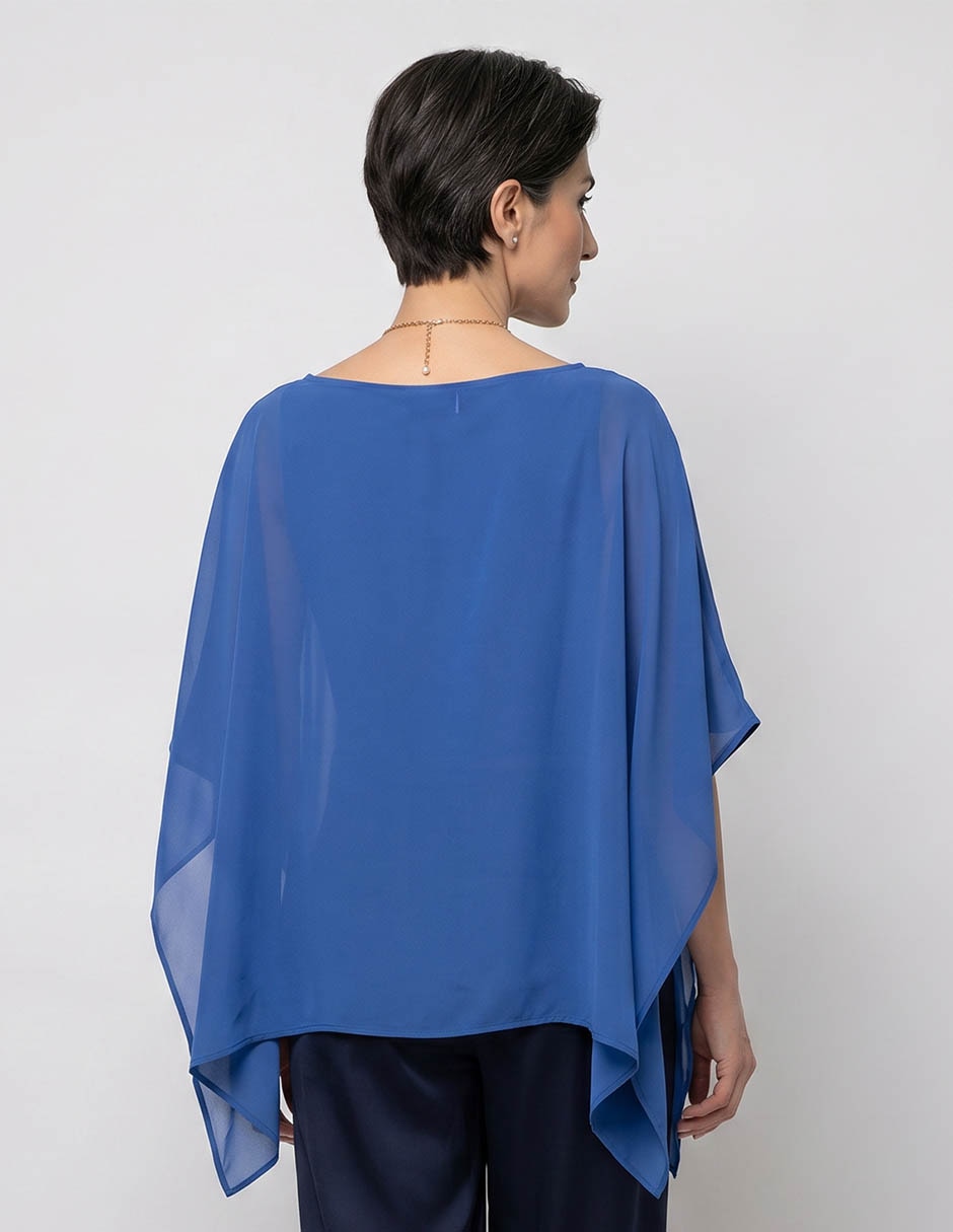 Blusa manga al codo para mujer 3