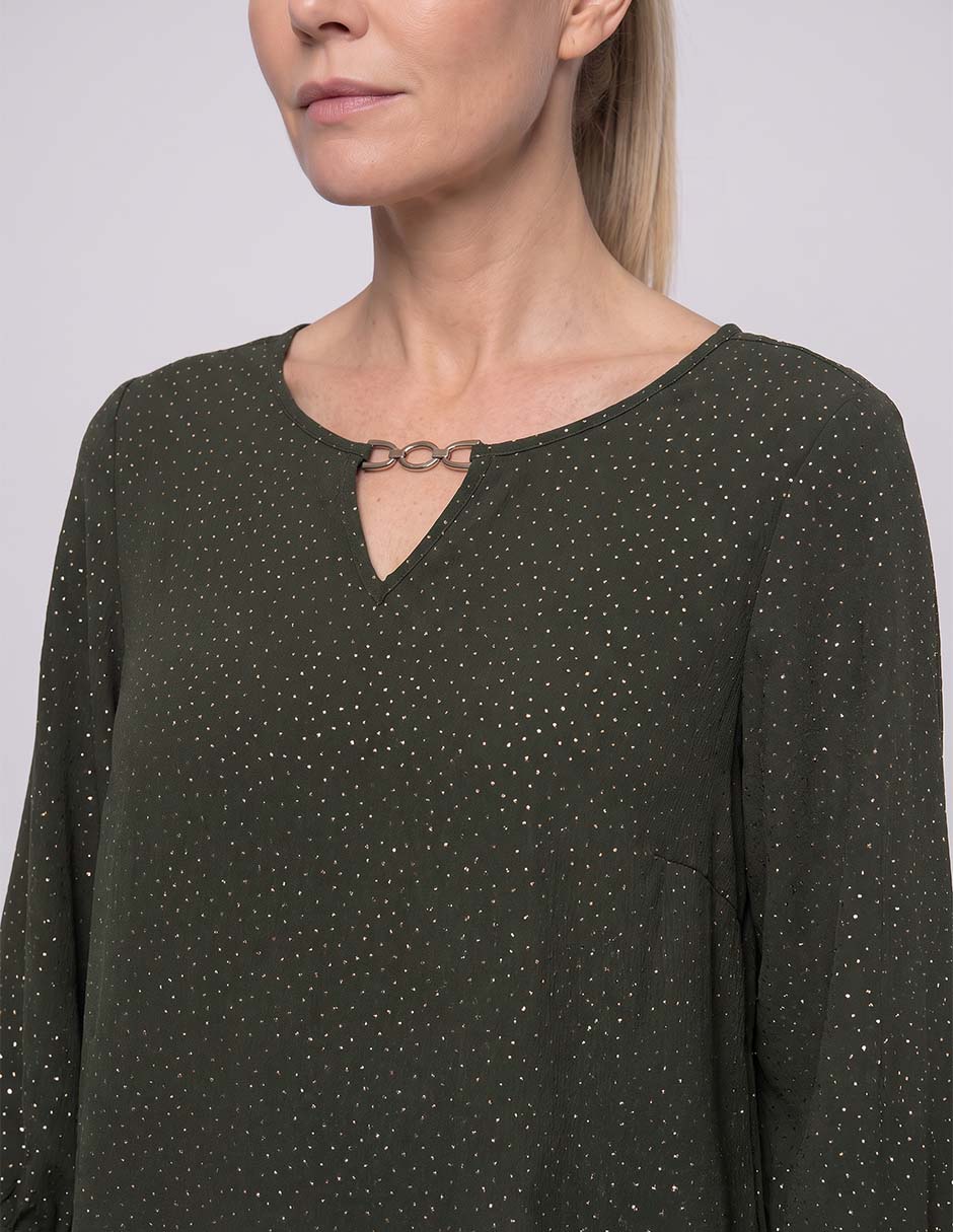 Blusa manga 3/4 para mujer 4