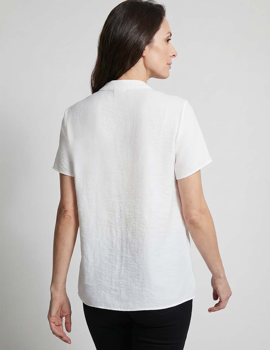BLUSA LMM260309-07C LA MODE LISO M CORT