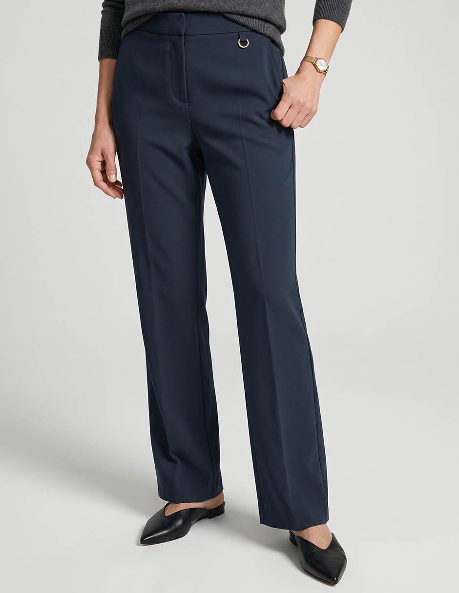 Pantalón de vestir La Mode slim para mujer
