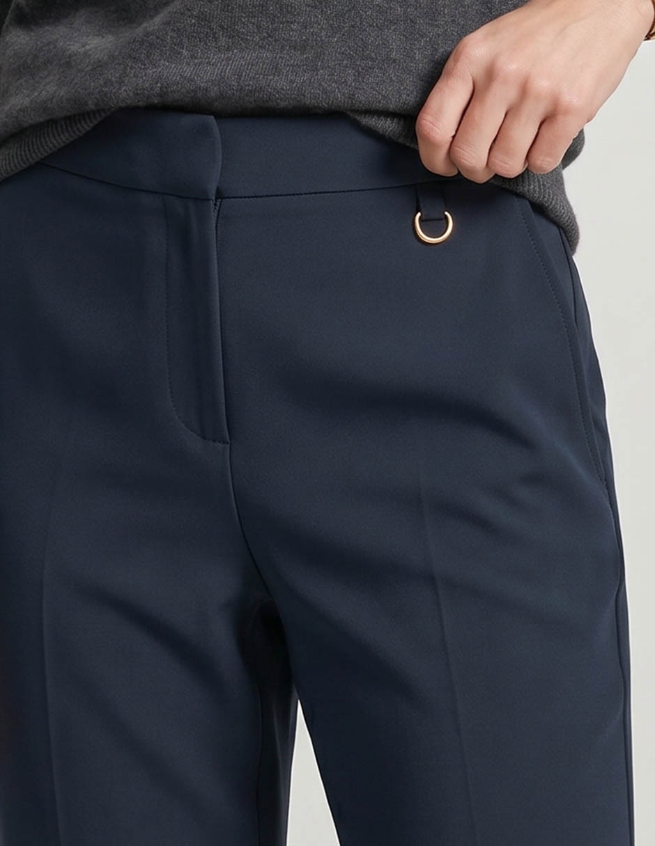 Pantalón de vestir La Mode slim para mujer
