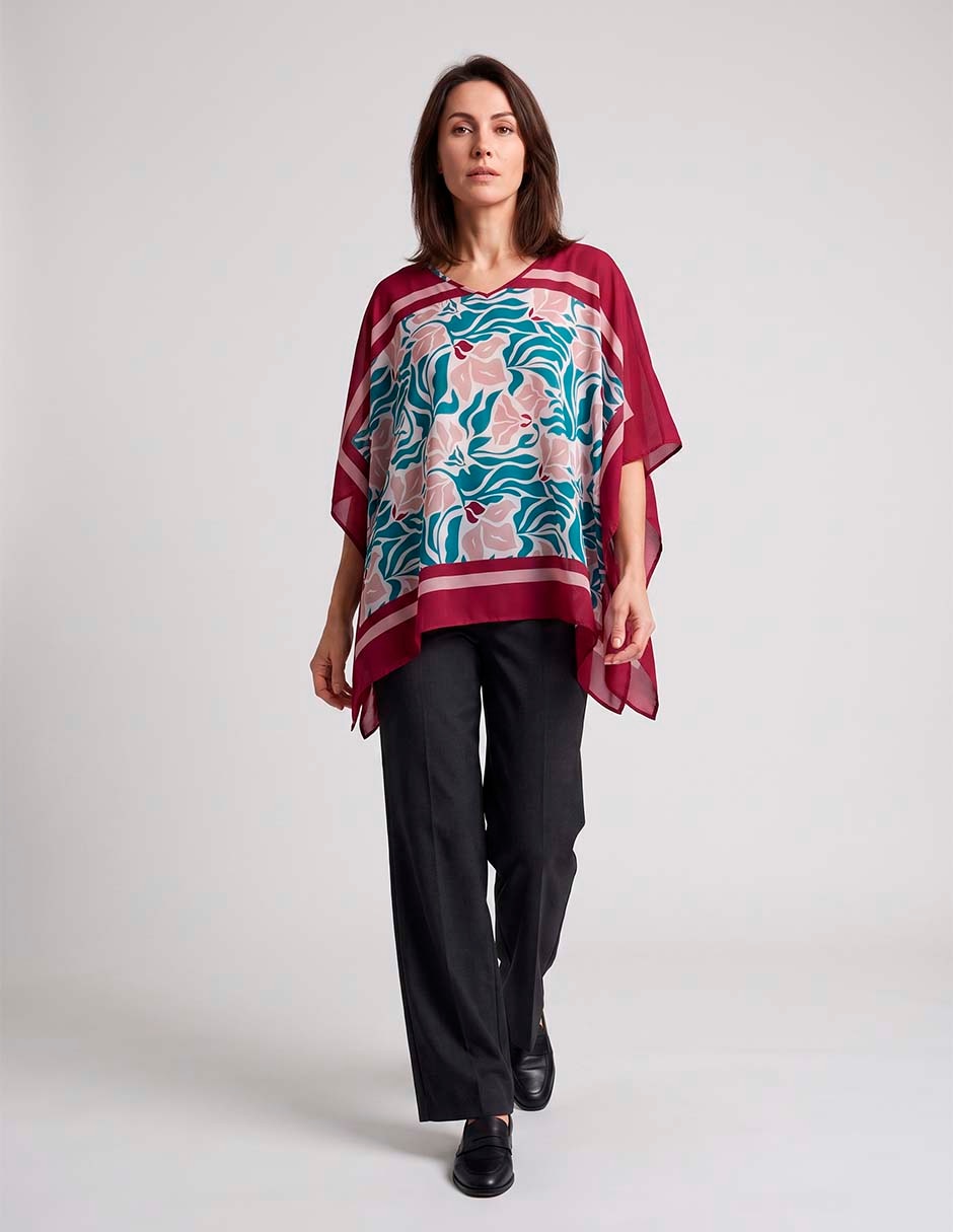 Blusa manga 3/4 para mujer Blusa manga 3/4 para mujer