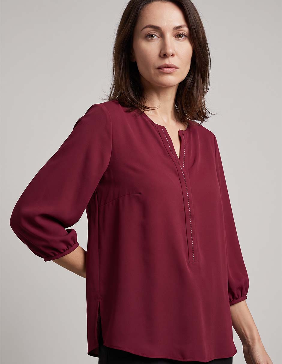 Blusa manga 3/4 para mujer 2