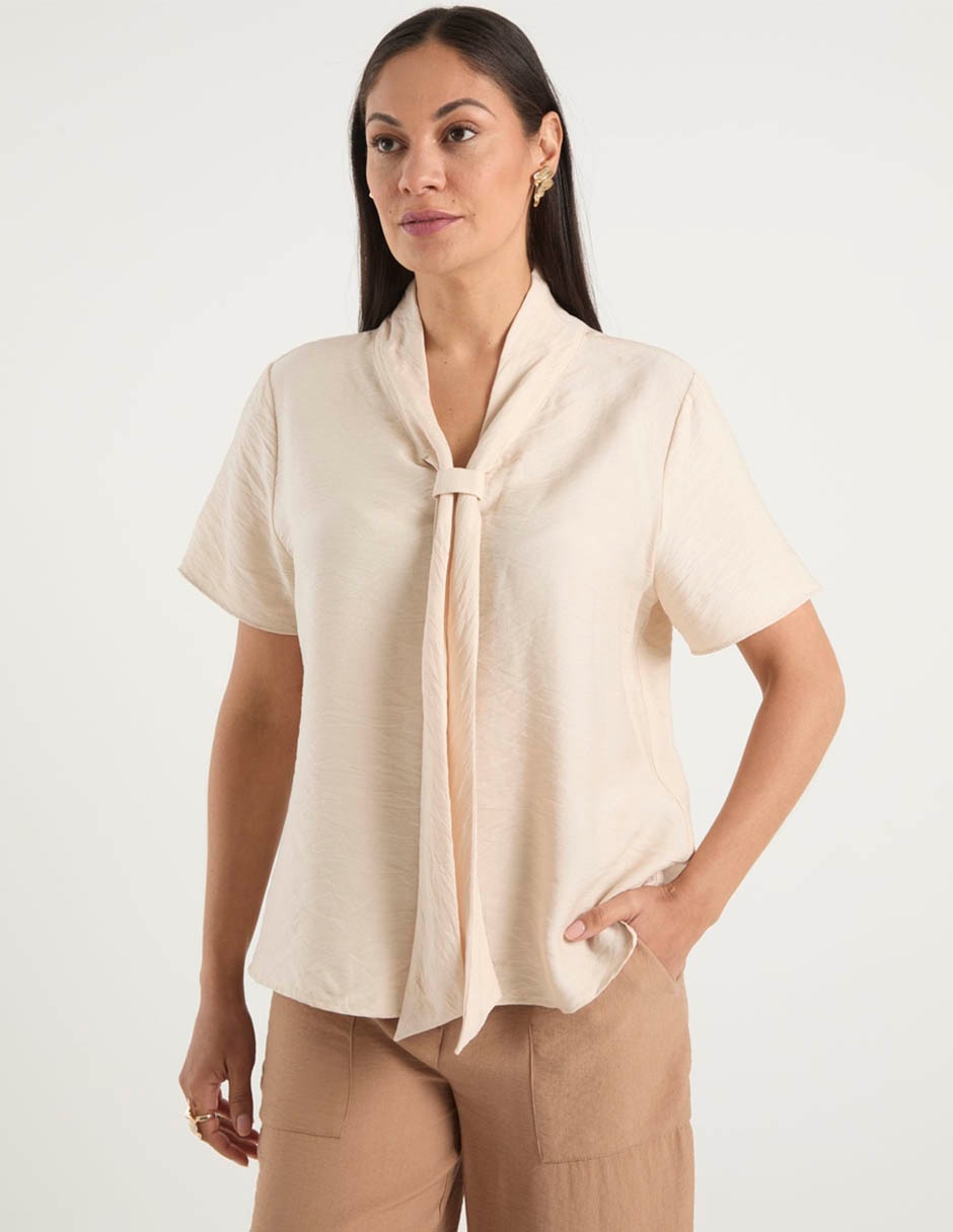 Blusa manga corta para mujer 1