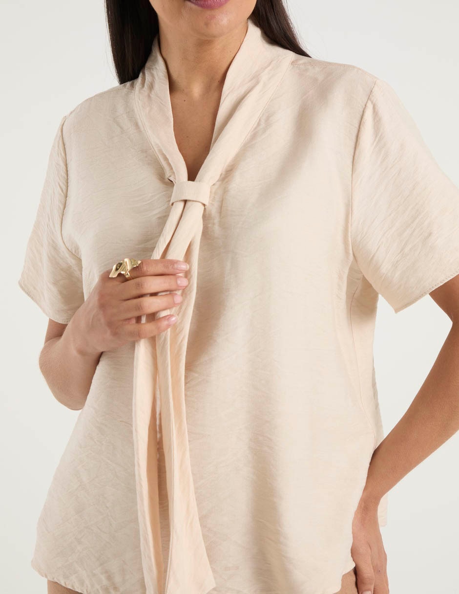 Blusa manga corta para mujer 10