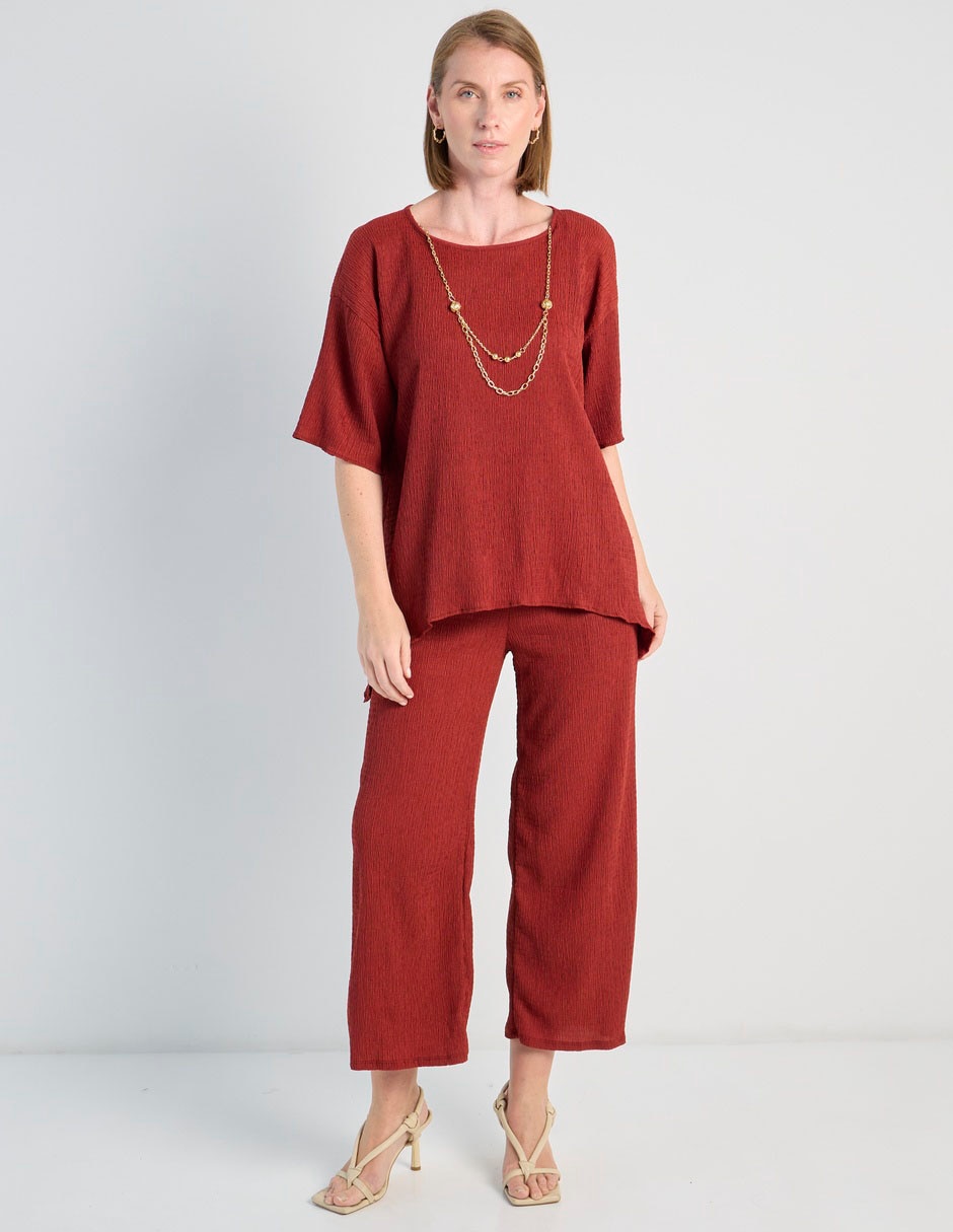 Conjunto casual de algodón para mujer Conjunto casual de algodón para mujer