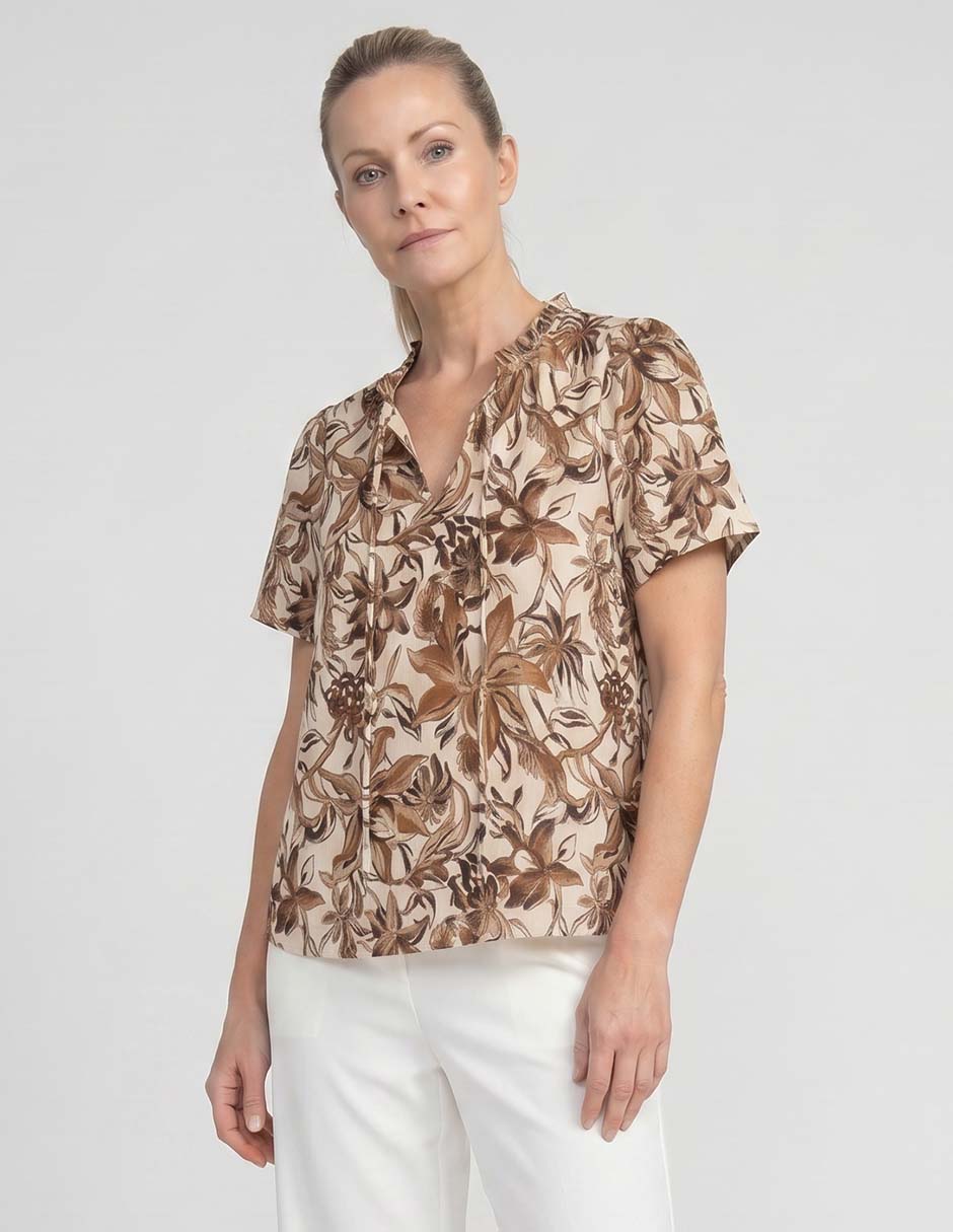 Blusa manga corta para mujer Blusa manga corta para mujer