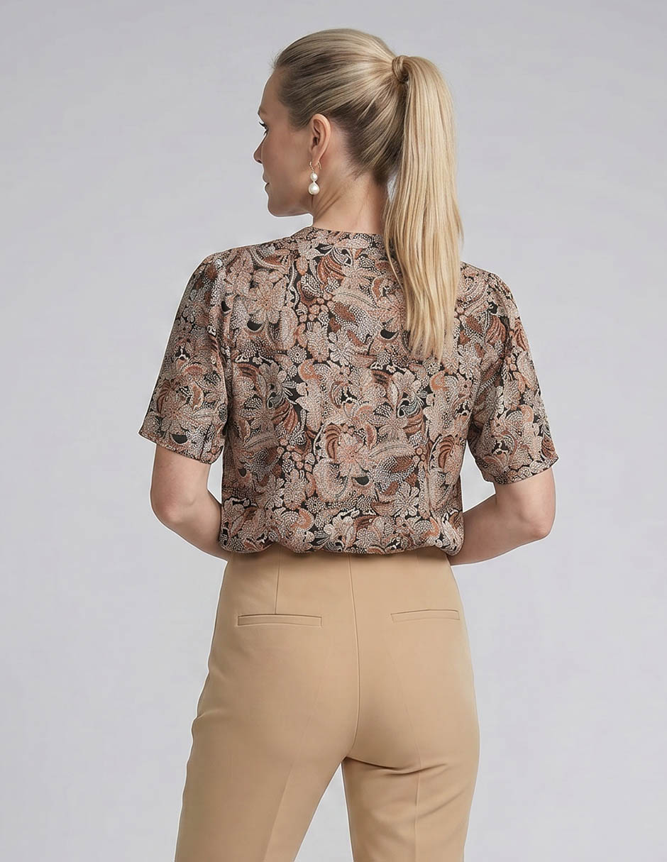 Blusa manga corta para mujer 2