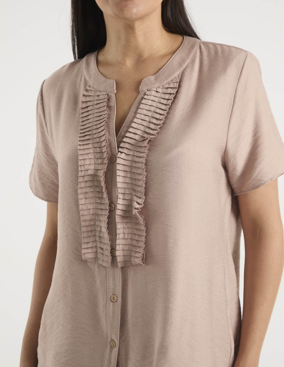 Blusa manga corta para mujer 10