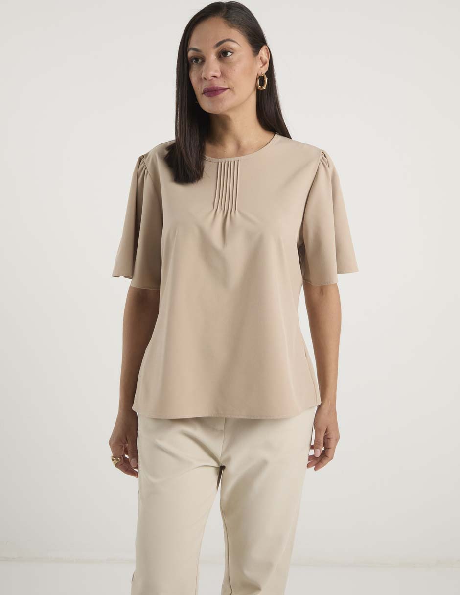 Blusa manga corta para mujer 1