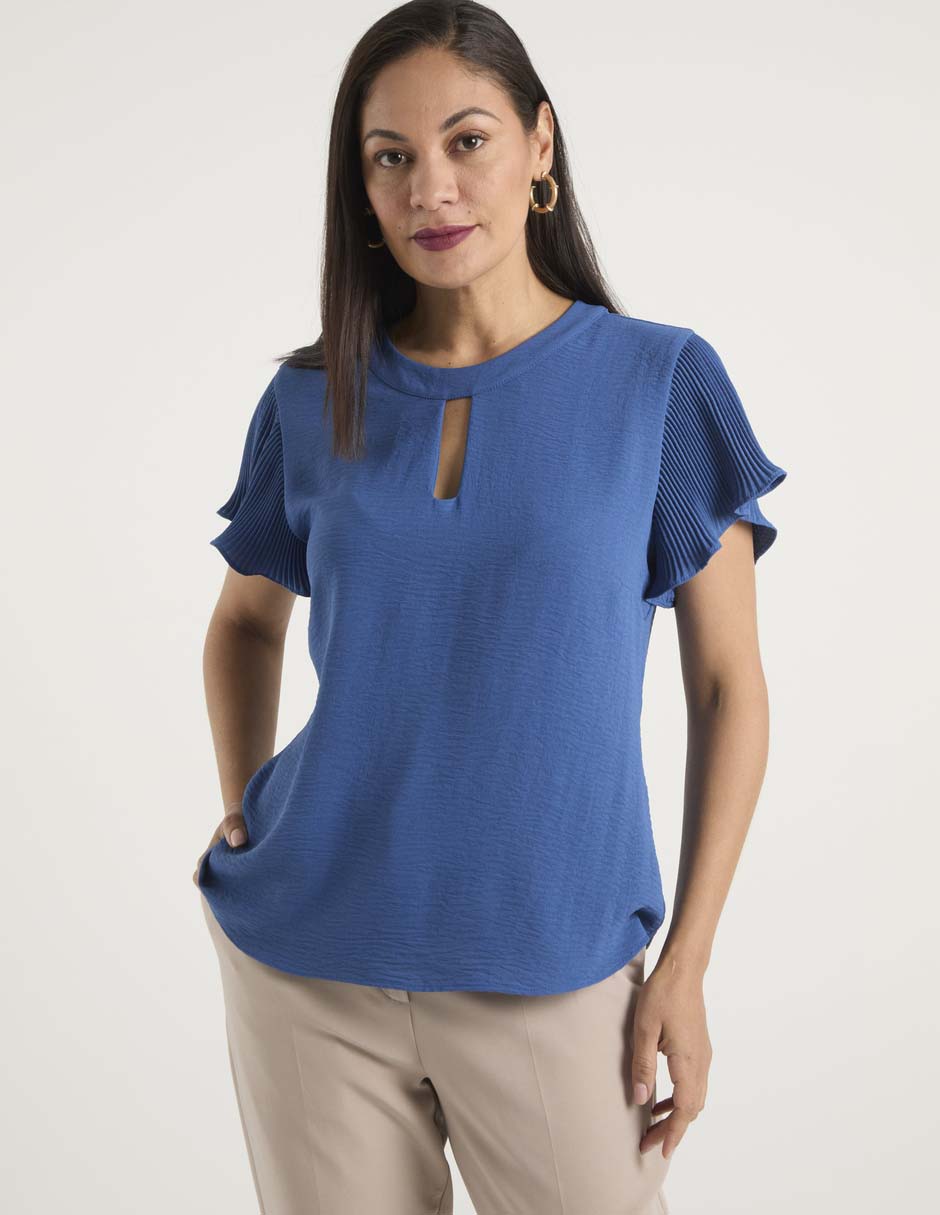 Blusa manga corta para mujer 1