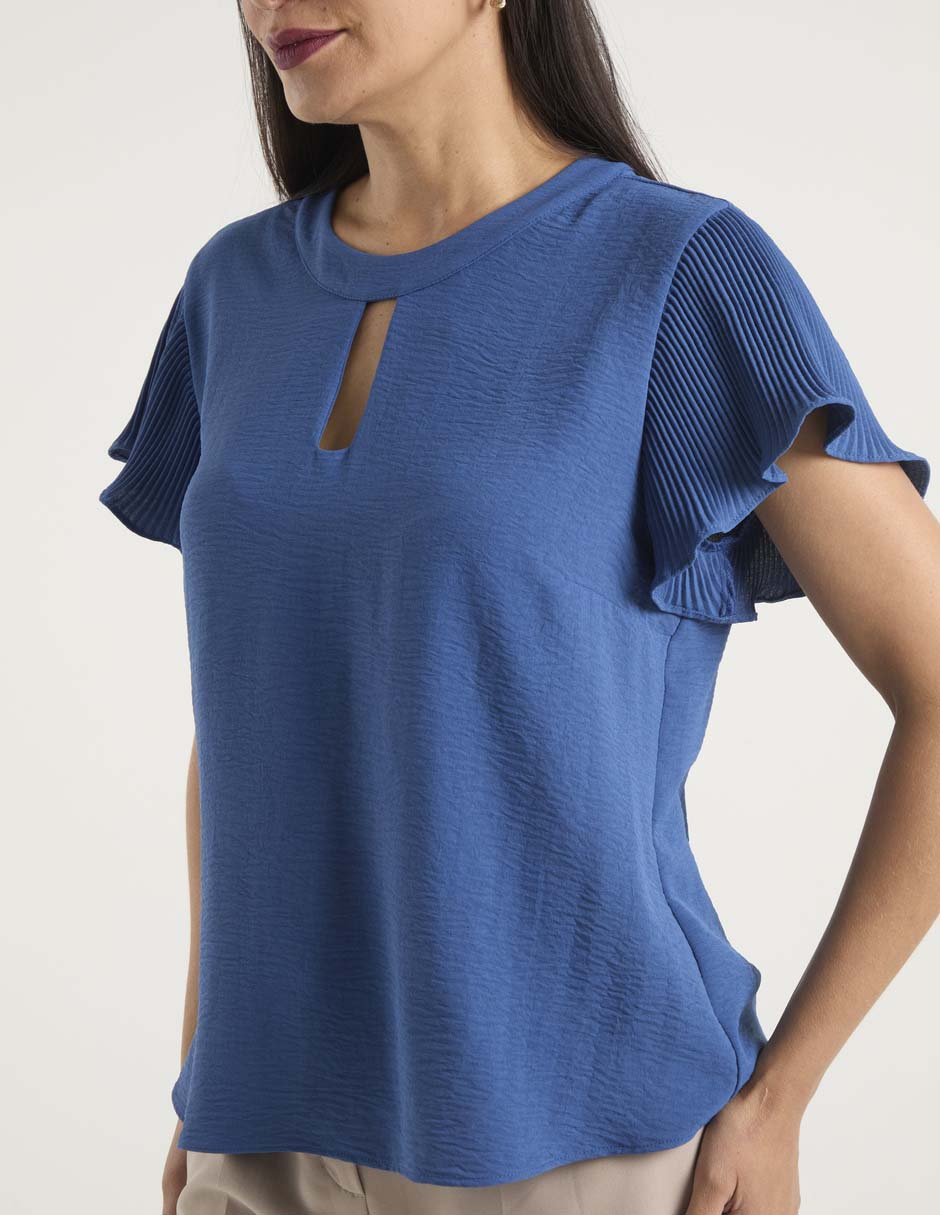 Blusa manga corta para mujer 9