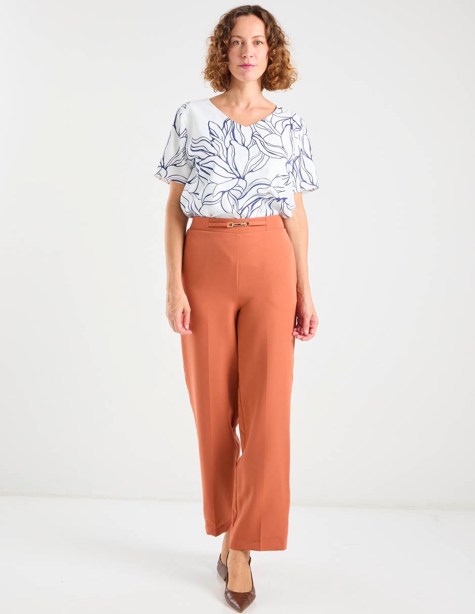 Pantalón regular para mujer 5