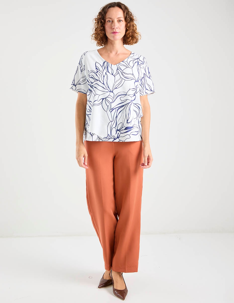 Pantalón regular para mujer 4