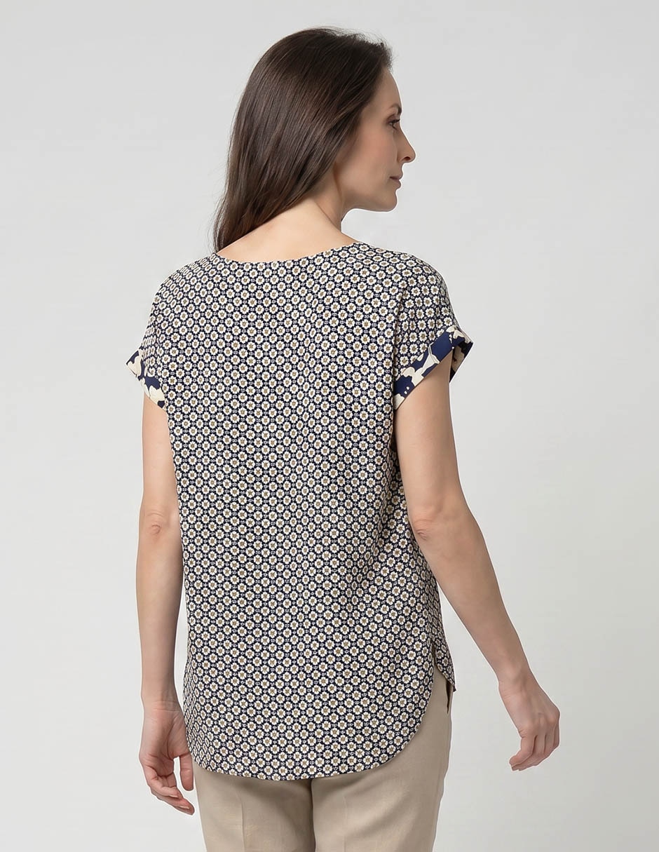 Blusa manga corta para mujer 2