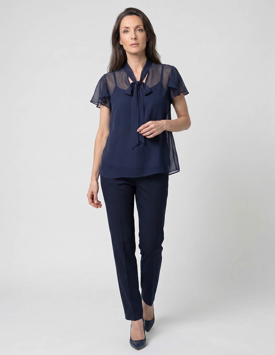 Blusa manga corta para mujer 3