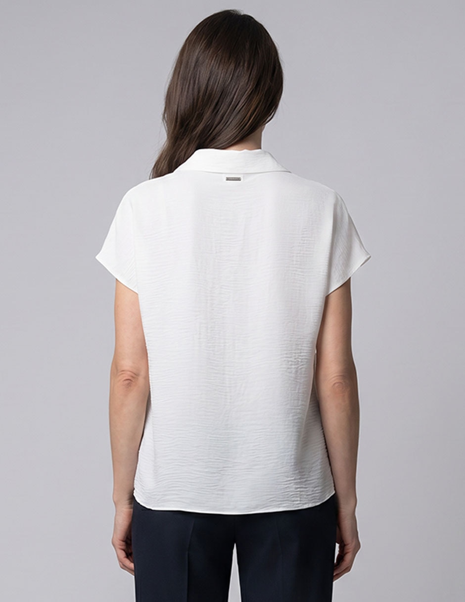 Blusa manga corta para mujer 2