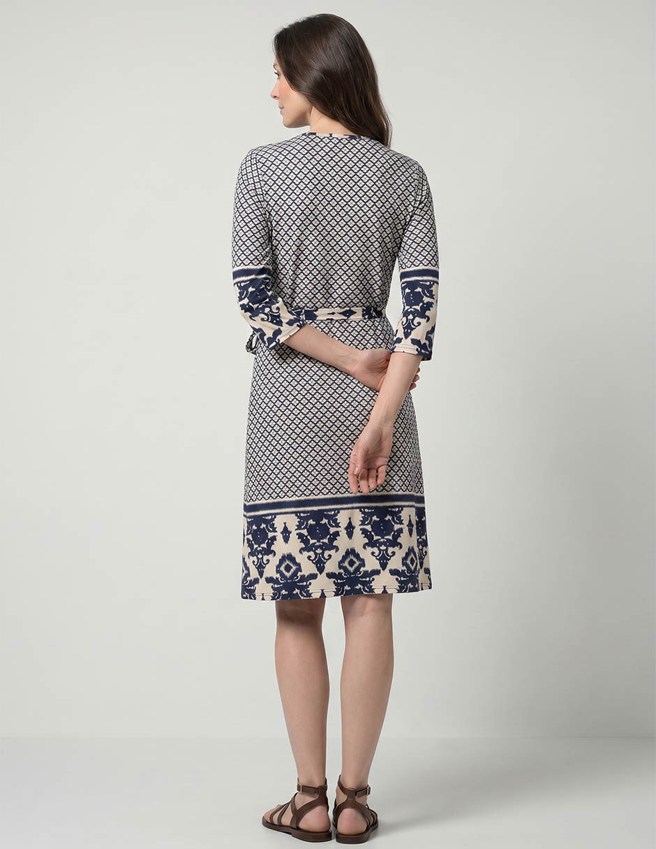 Vestido a la rodilla casual para mujer 2