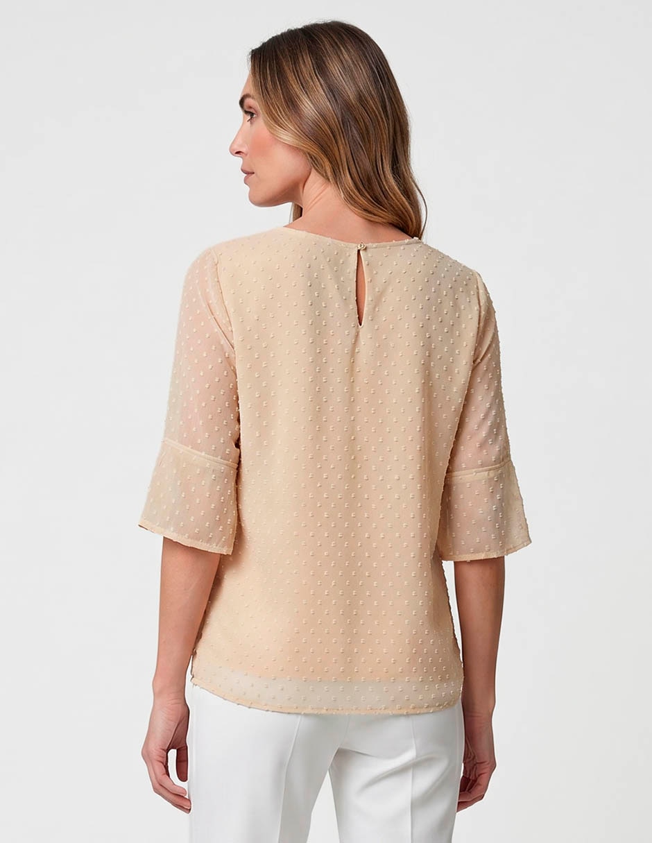 Blusa manga 3/4 para mujer 2