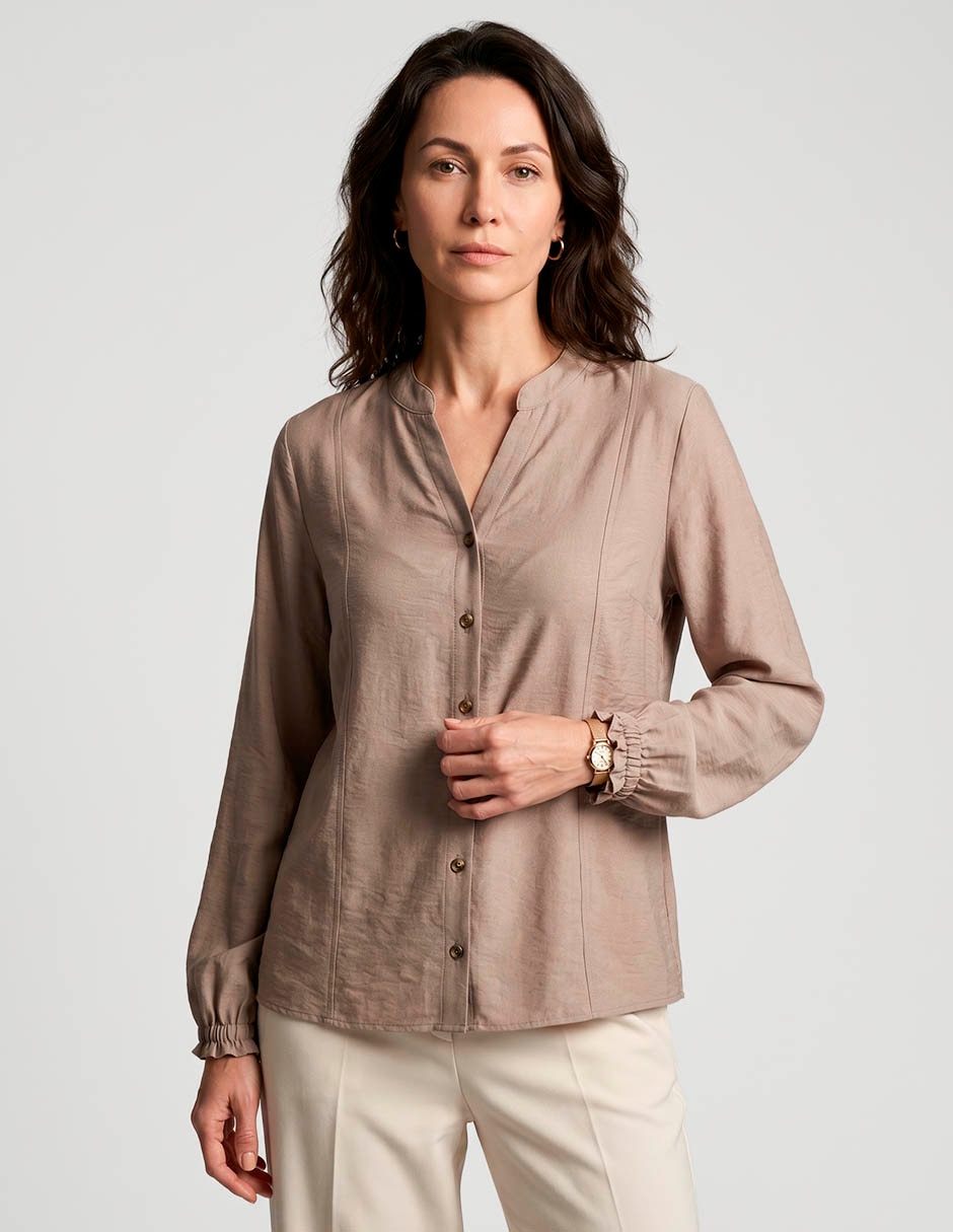 Blusa manga larga para mujer Blusa manga larga para mujer