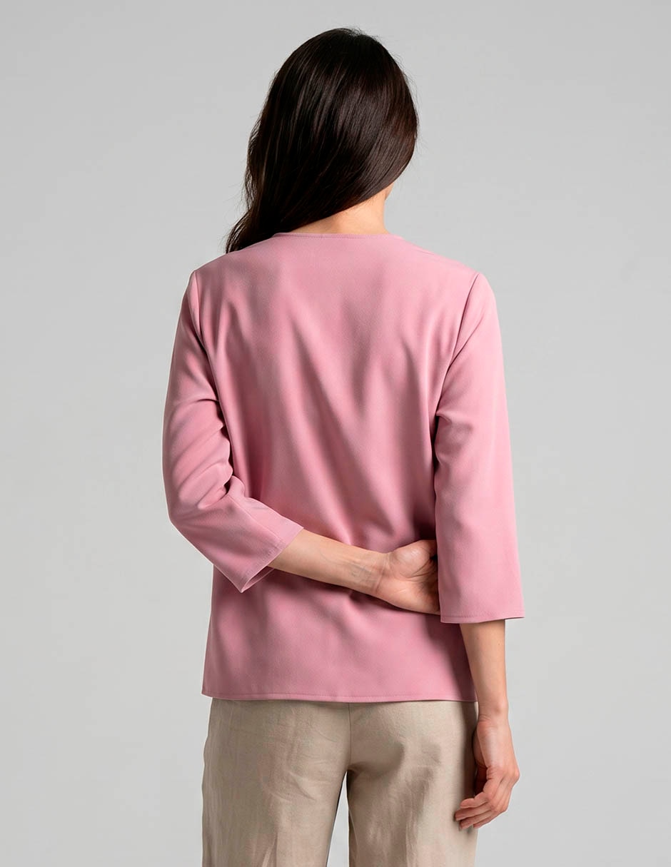 Blusa manga 3/4 para mujer 2