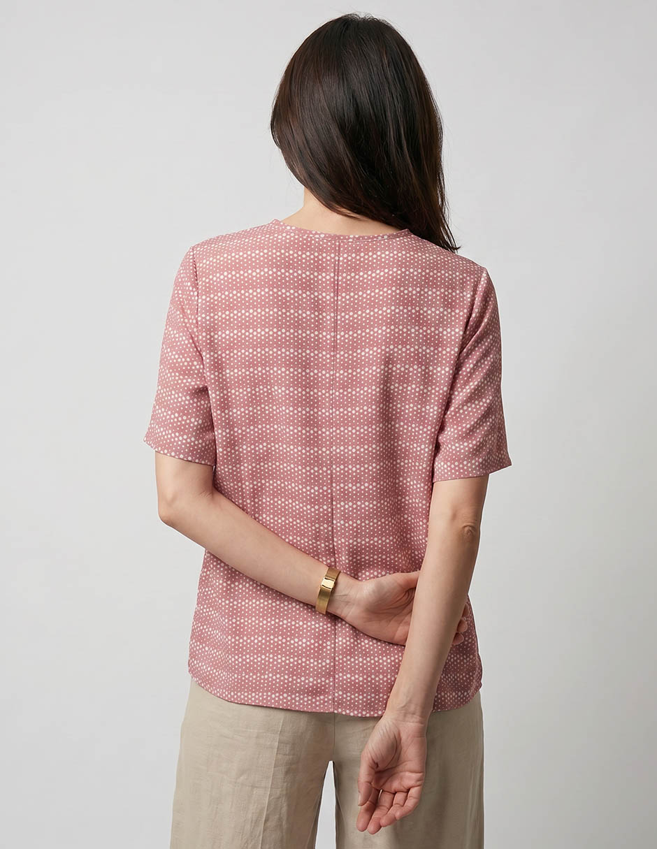 Blusa manga corta para mujer 2