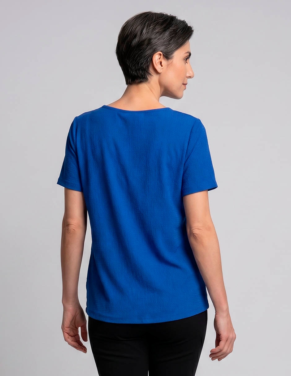 Blusa manga corta para mujer 2