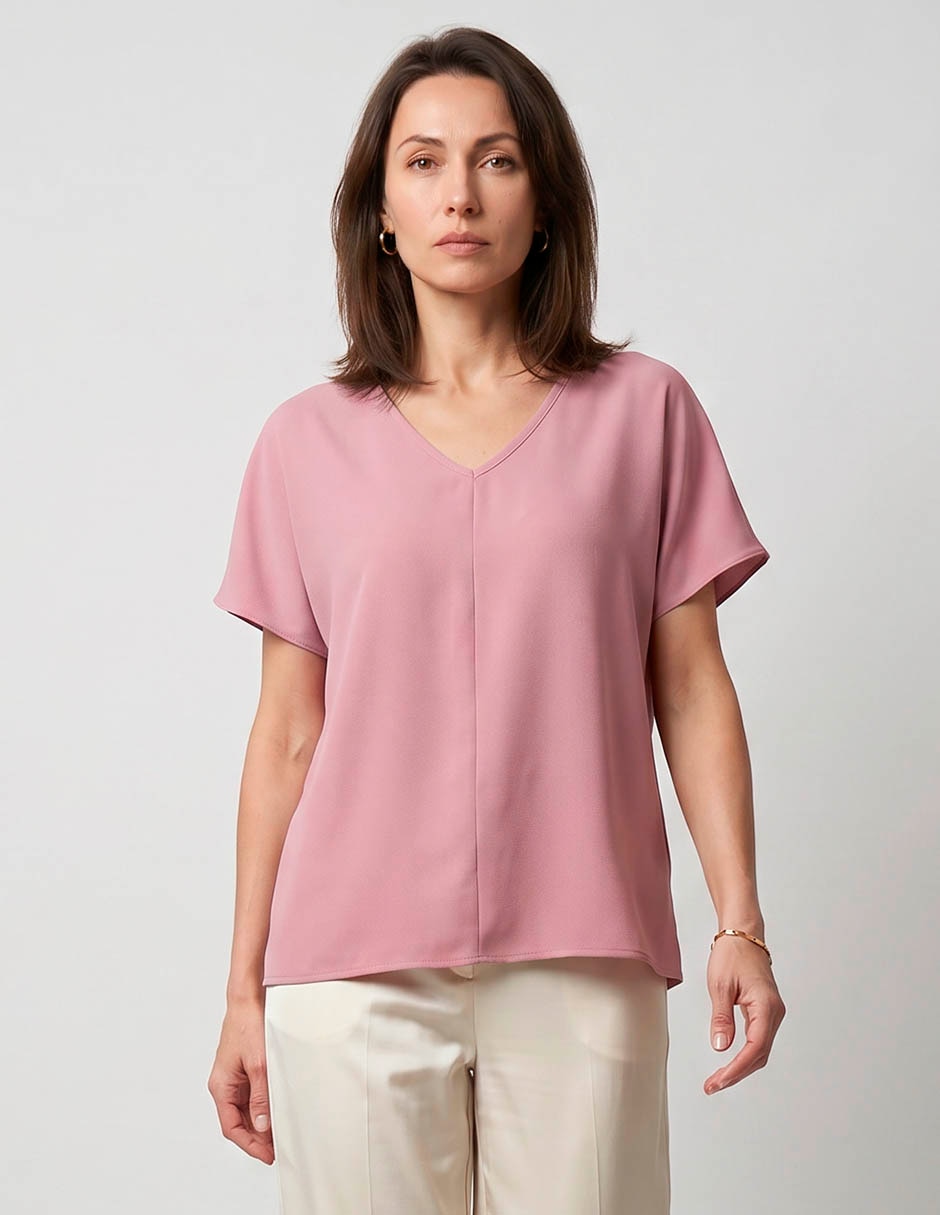 Blusa manga corta para mujer Blusa manga corta para mujer