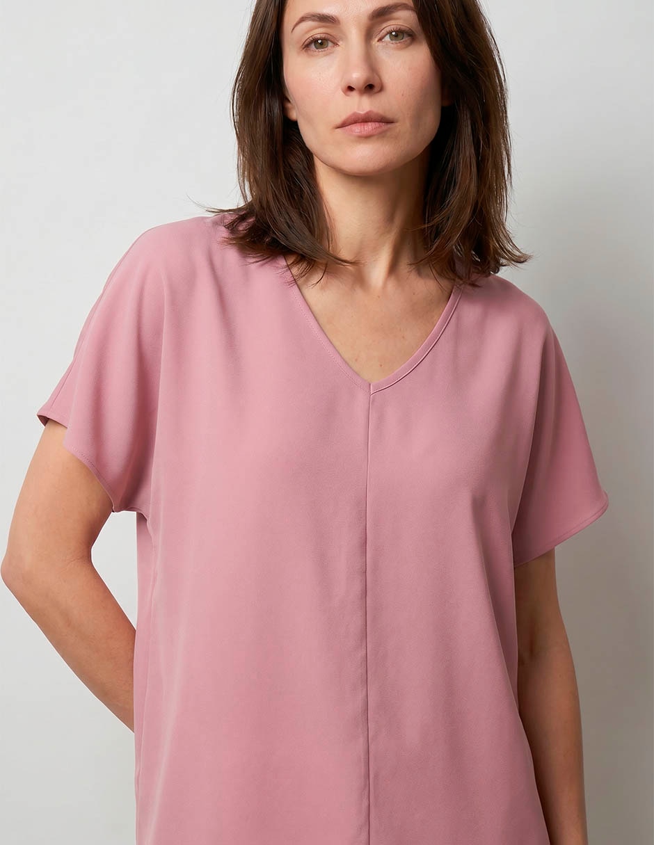Blusa manga corta para mujer 3