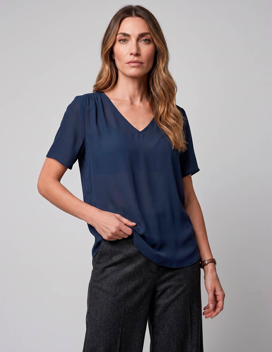 Blusa manga corta para mujer Blusa manga corta para mujer
