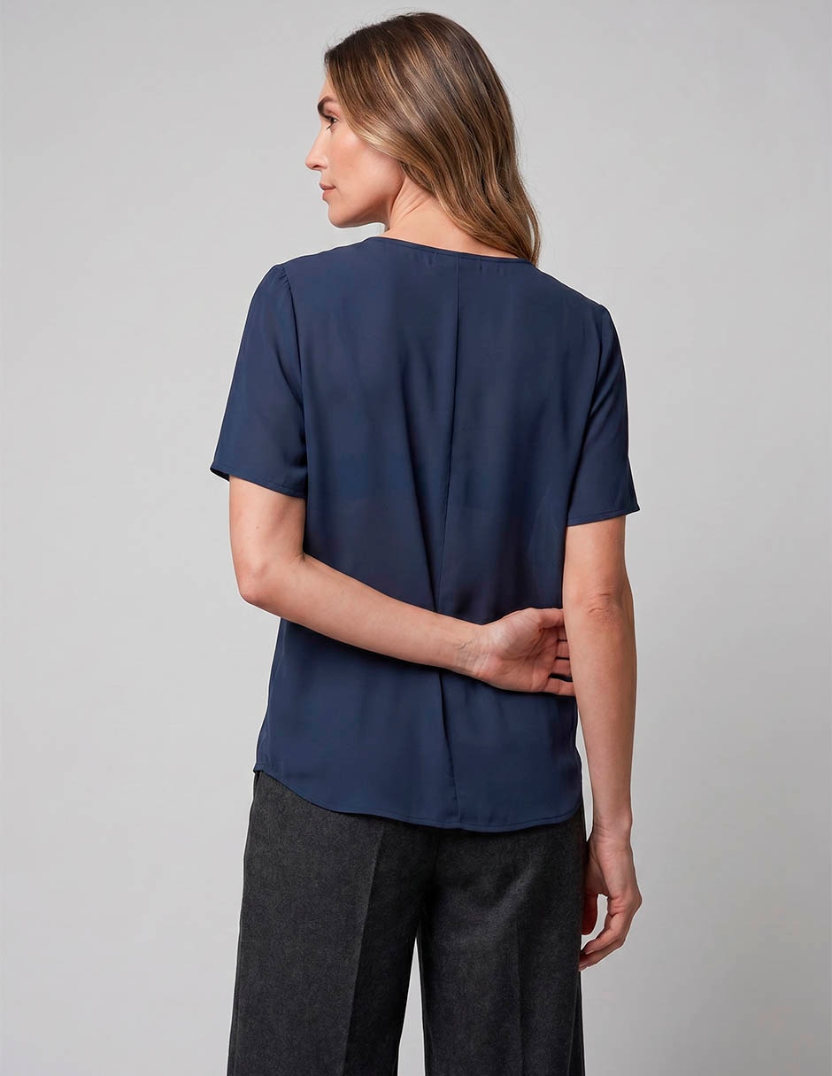 Blusa manga corta para mujer 2