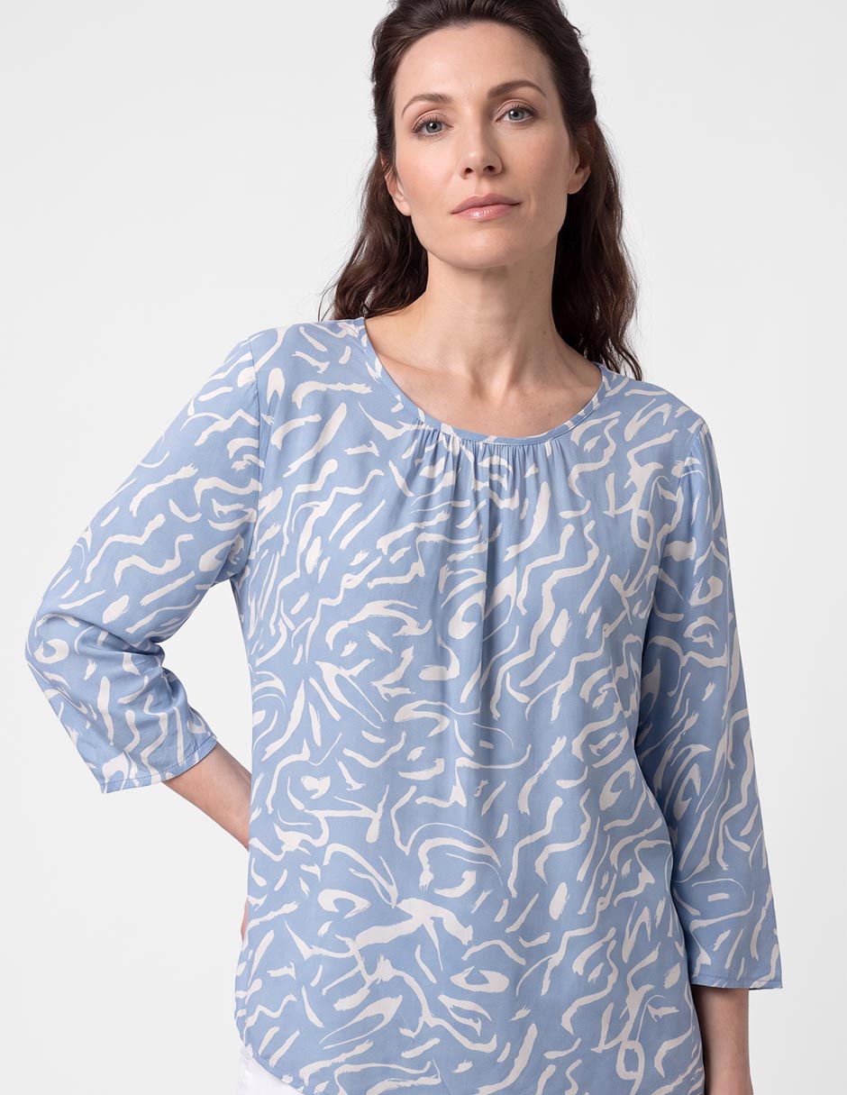 Blusa manga 3/4 para mujer 3