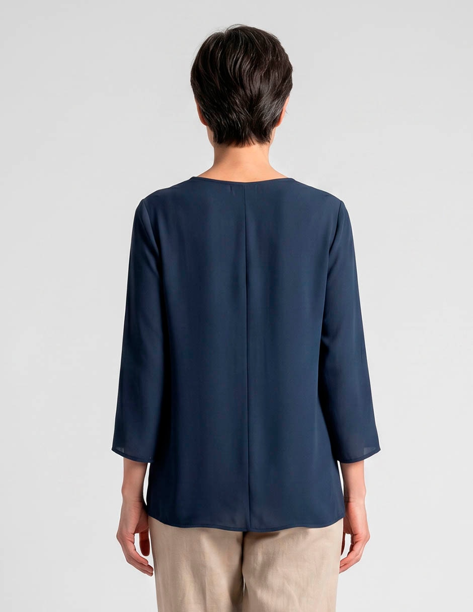 Blusa manga 3/4 para mujer 2