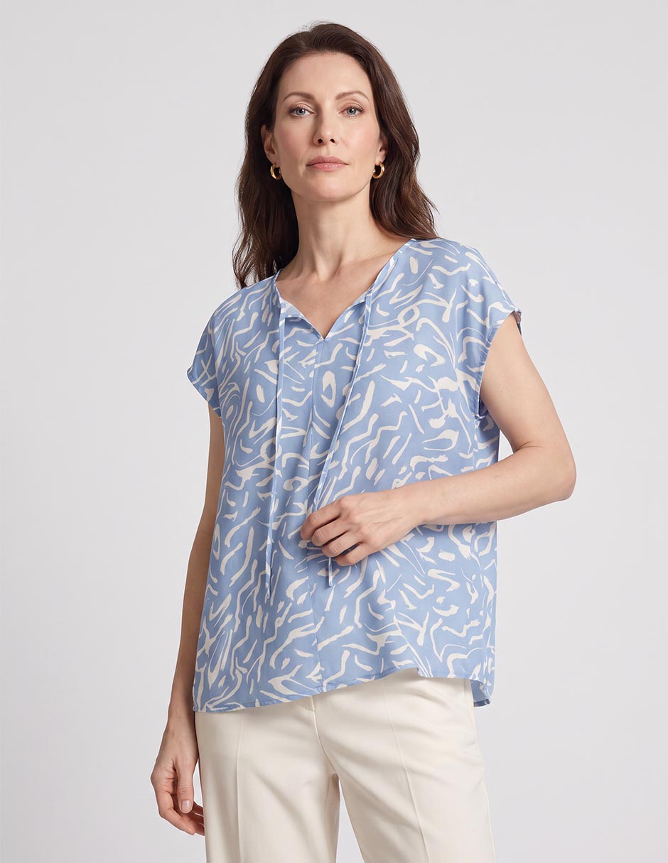Blusa manga corta para mujer Blusa manga corta para mujer