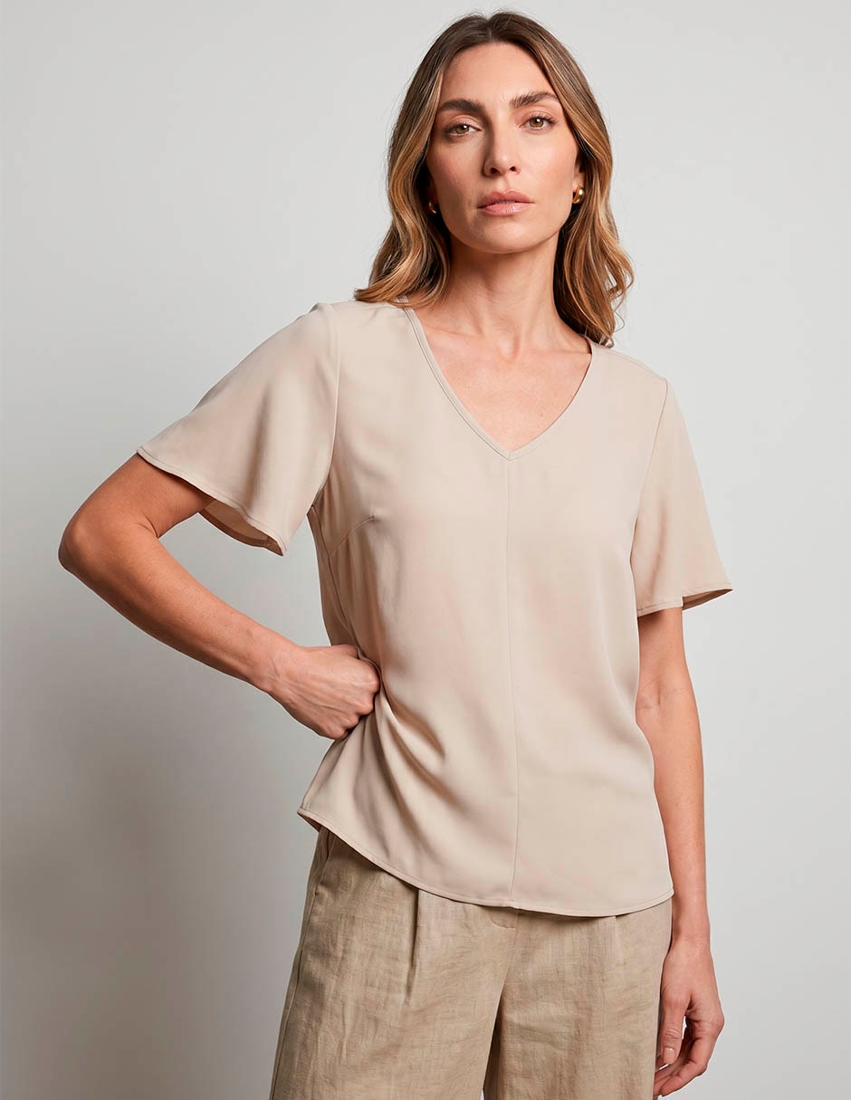 Blusa manga corta para mujer Blusa manga corta para mujer