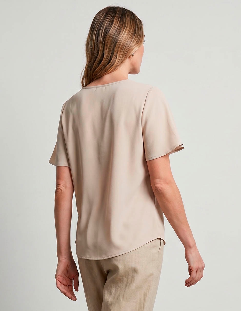 Blusa manga corta para mujer 2